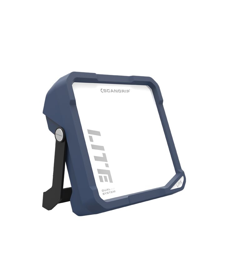Scangrip 03.5451 Vega Lite 1500 C+R Oplaadbare en 230 volt LED Bouwlamp 1500 Lumen