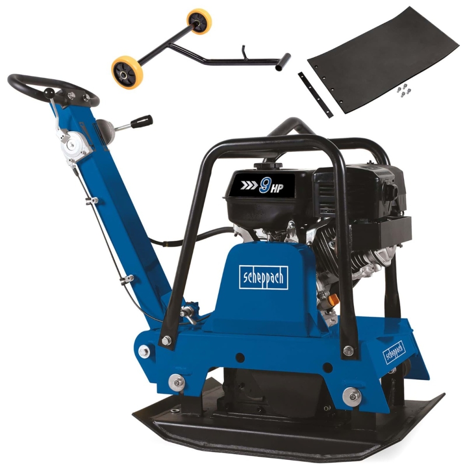 Scheppach 5904605903 HP3000S Trilplaat + Wielstel 30 kN