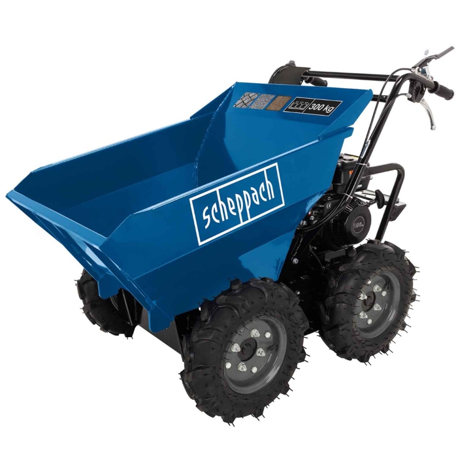 Scheppach 5908802903 DP3000 Minidumper met kiepbak 300 KG