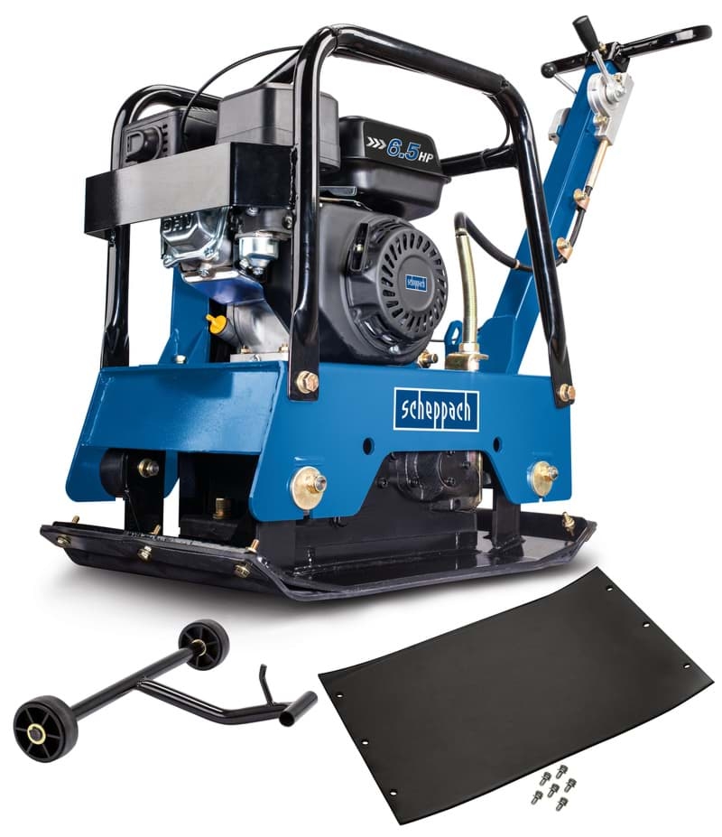 Scheppach 5904613903 HP2500S Trilplaat + Wielstel 30 kN