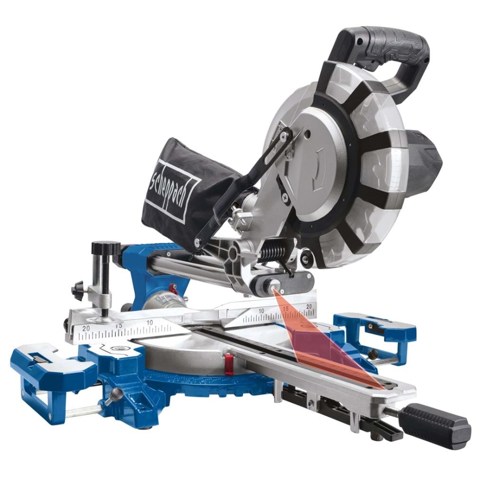 Scheppach 5901221901 HM216SPX 216 mm Afkort- en verstekzaag