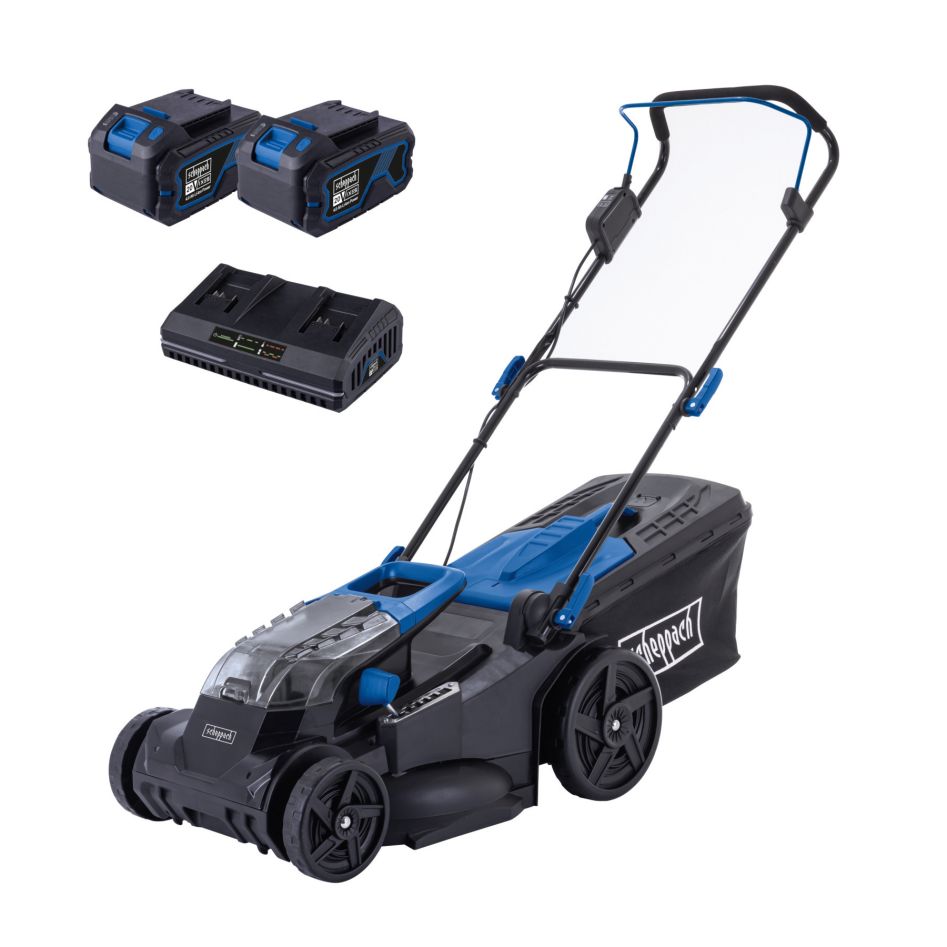 Scheppach 5911415400 Accu Grasmaaierset 2x20V BC-MP430-X