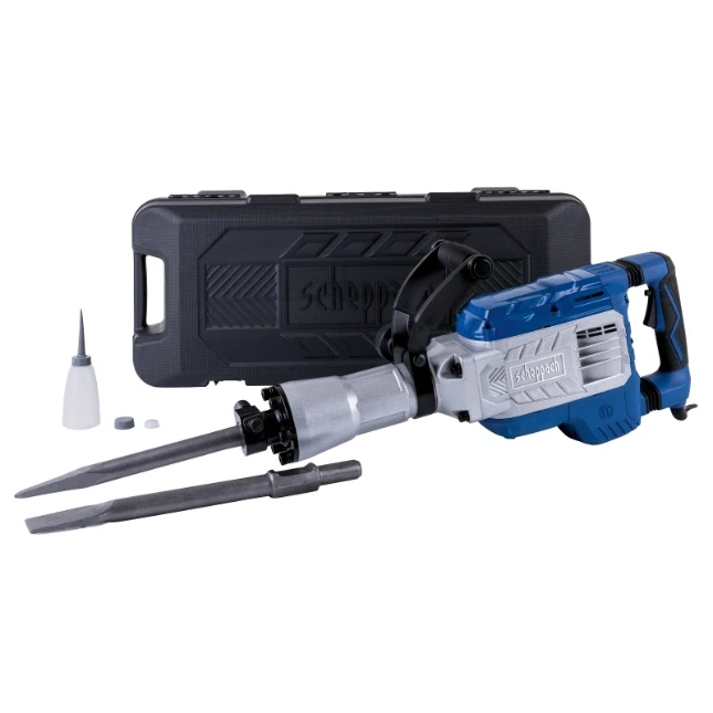 Scheppach 5908211901 AB1900 Sloophamer 1900W met 2 beitels in koffer