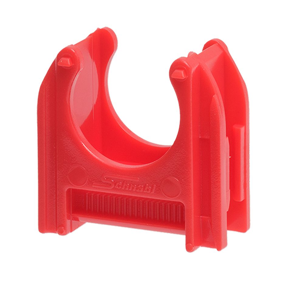 Schnabl 230929 Kunststof buisklem halogeenvrij diameter 3/4 inch/18,5-19,5 mm rood 200st