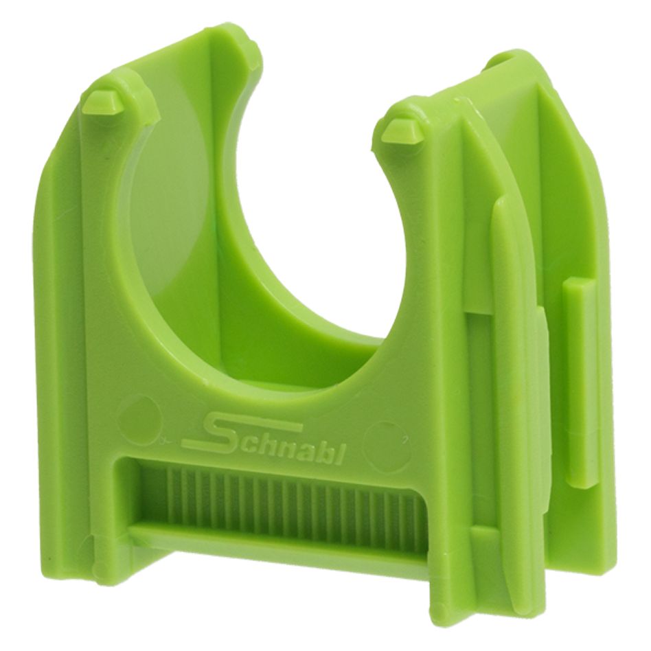 Schnabl 230939 Kunststof buisklem halogeenvrij diameter 3/4 inch/18,5-19,5 mm groen 200st