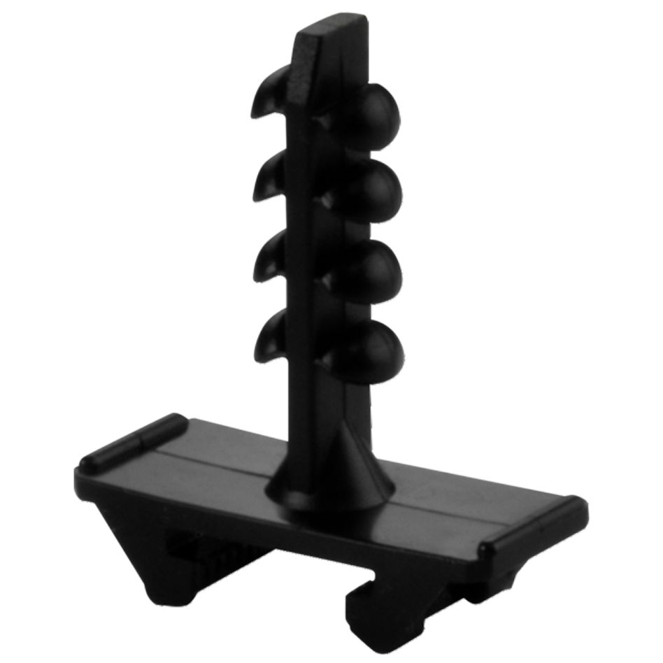 Schnabl 230333 Montageplug halogeenvrij 30 mm voor beton zwart 100st