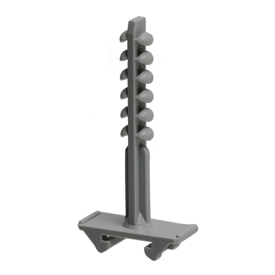 Schnabl 230346 Montageplug halogeenvrij 42 mm voor cellenbeton d.grijs 100st
