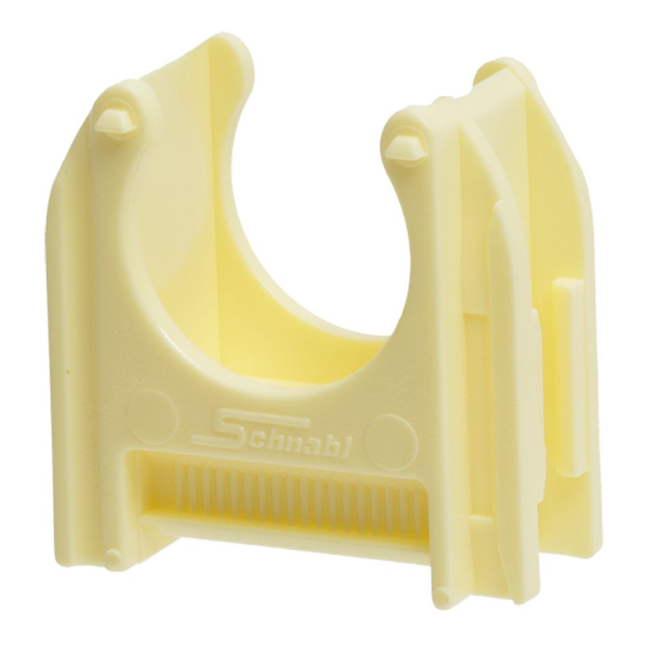 Schnabl 230919 Kunststof buisklem halogeenvrij diameter 3/4 inch/18,5-19,5 mm crème 200st