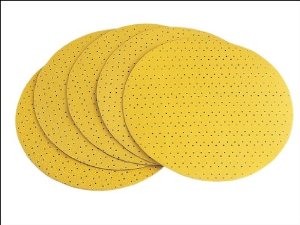 Flex-tools Accessoires 260233 Velcro Schuurpapier Geperforeerd ø 225 mm P 60 25 Stuks