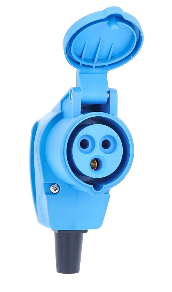 Schwabe 60475 Camping CEE Koppelcontactstop Haaks 3-polig 230V/16A IP44