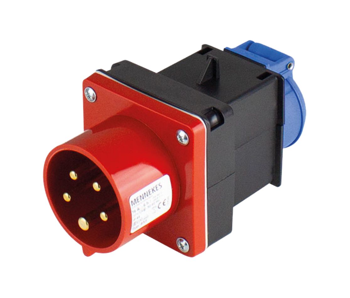 Schwabe 60495 CEE MIXO Verloopstekker 400V/16A IP44 5-polig