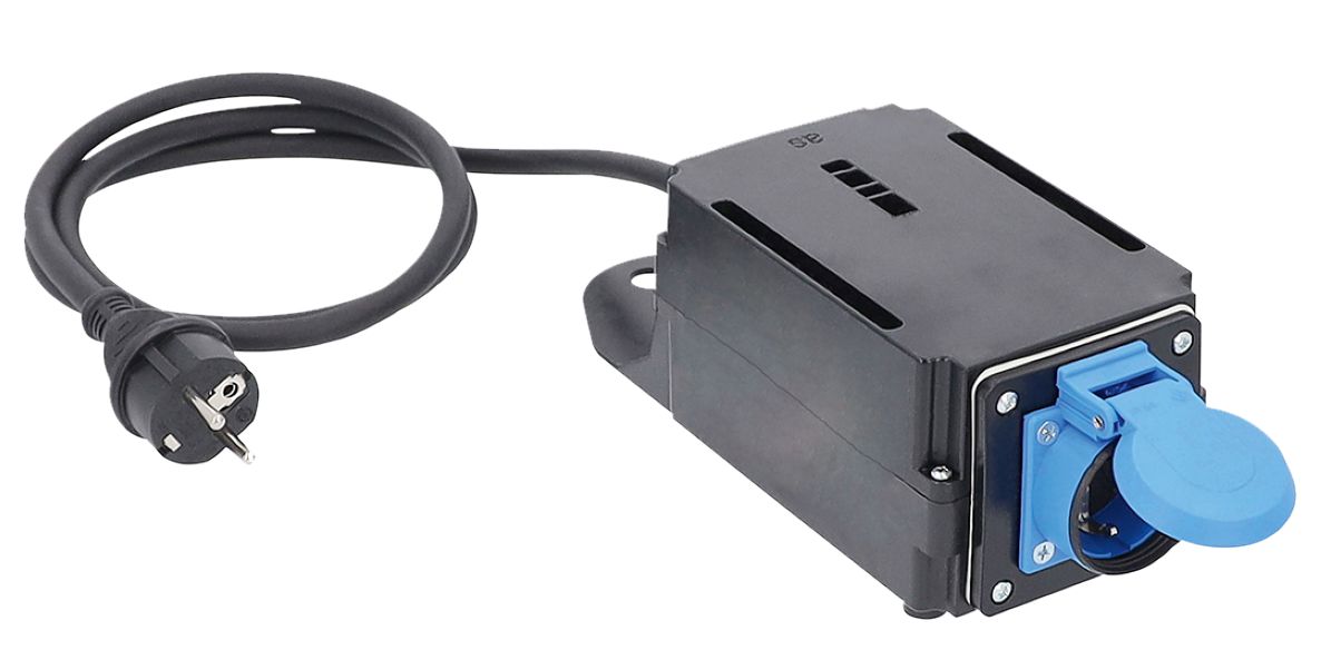 Schwabe 60533 Inschakelstroombegrenzer 230V/16A 1,5 m H07RN-F 3G1,5 IP44