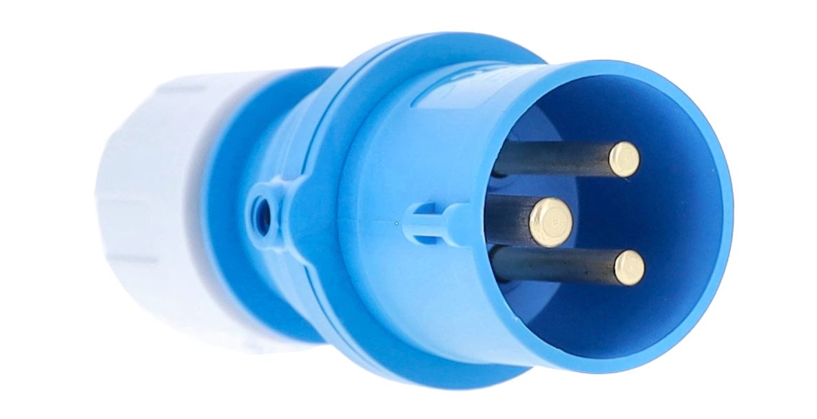 Schwabe 60590 Camping CEE Contactstop 230V/32A IP44 IP66 3-polig