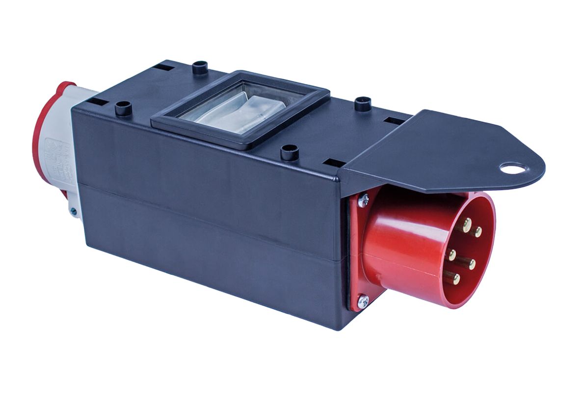 Schwabe 60703 CEE MIXO Adapter 400V/32A IP44 5-polig NAHE
