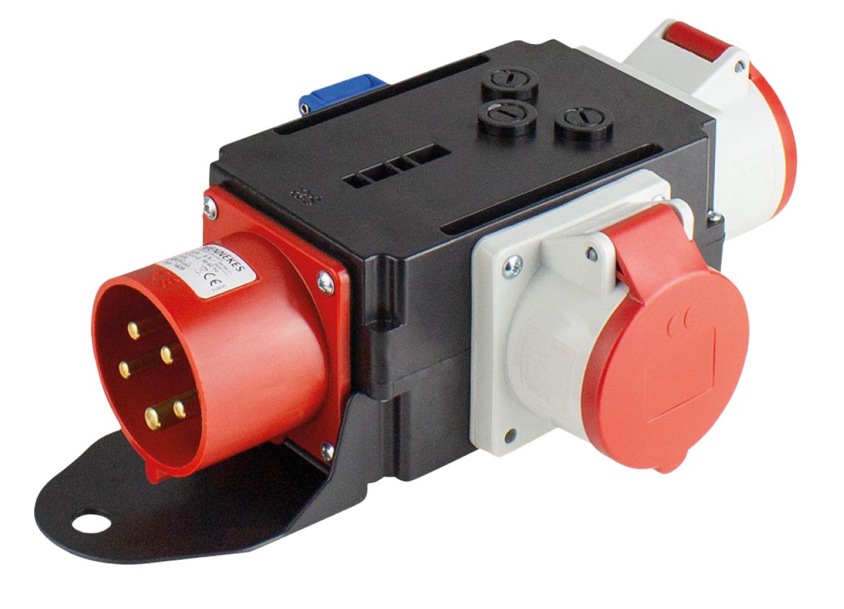 Schwabe 60833 CEE MIXO Adapter 400V/32A IP44 5-polig RUHR