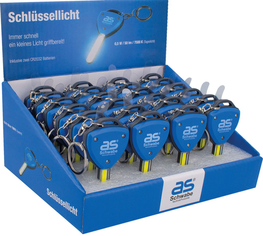 Schwabe 99456 Sleutelhanger Sleutellamp 0,5W in display a 24 st.