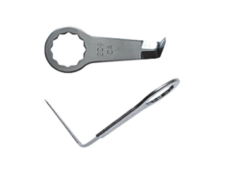 Fein Accessoires 63903209014 Mes L-vormig voor Fein Supercut FSC