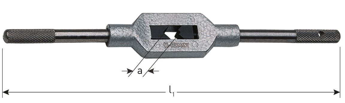 Rotec 380.1000 Wringijzer DIN 1814 Nr. 0 (M1-M8)