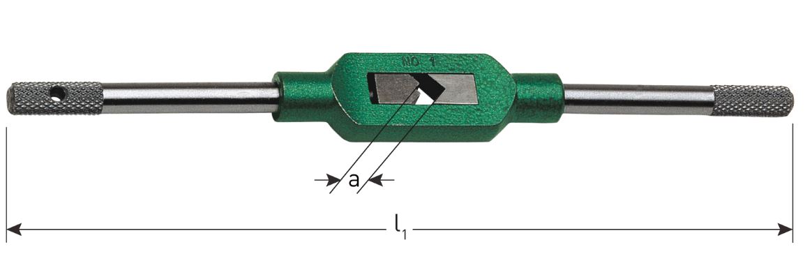 Rotec 380.1160 Wringijzer DIN 1814 Staal Nr. 6 (M18-M42)