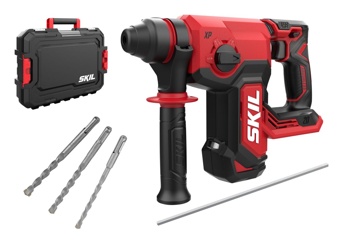 SKIL RH1E3851JA Boorhamer / beitelhamer SDS-plus 20V brushless excl. accu's en lader in koffer