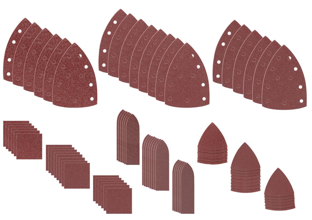 SKIL 2610S01295 Schuurpapier Velcro set (80 stuks) voor multischuurmachine 3720 en 7261