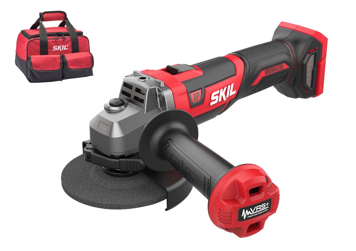 SKIL AG1E3930FA Haakse slijper 20V 125mm brushless excl. accu's en lader in tas