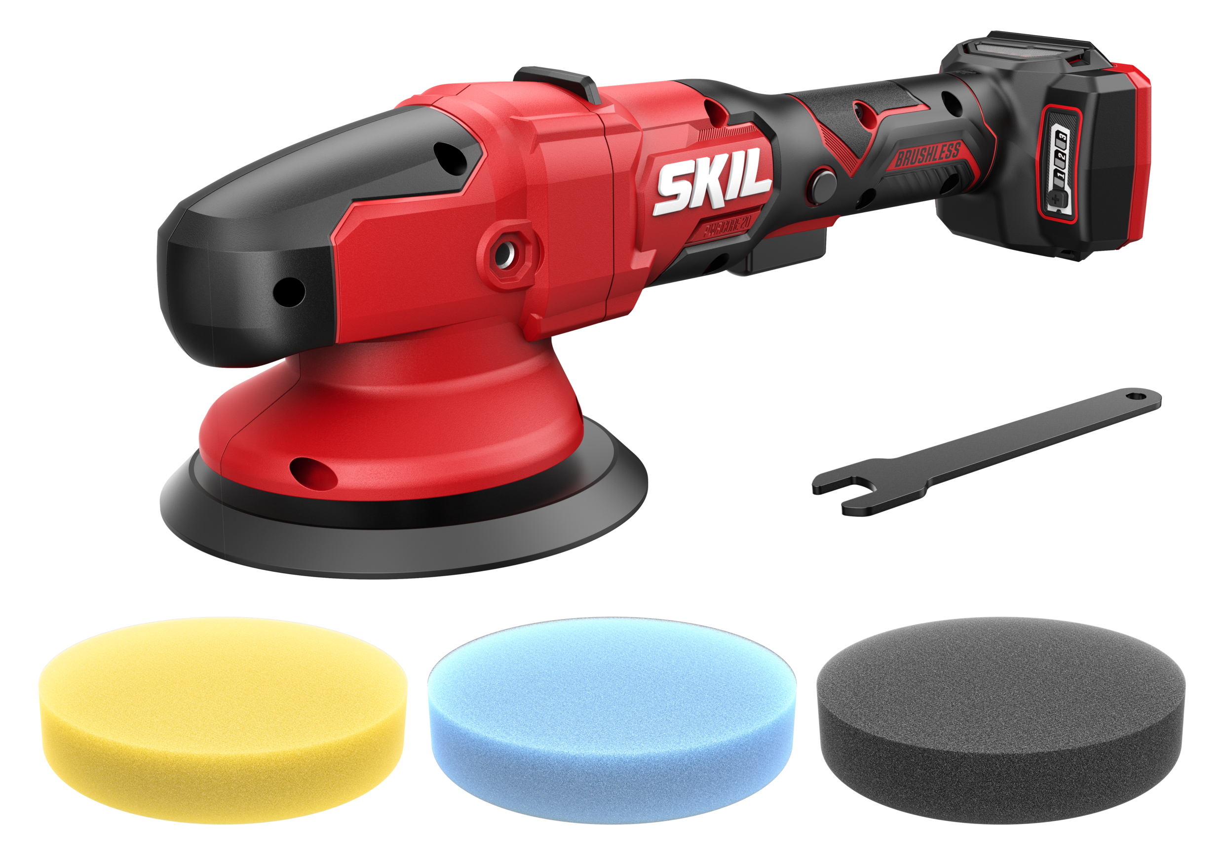SKIL SR1E3790CA Accu excentrische polijstmachine 20V brushless excl. accu's en lader 