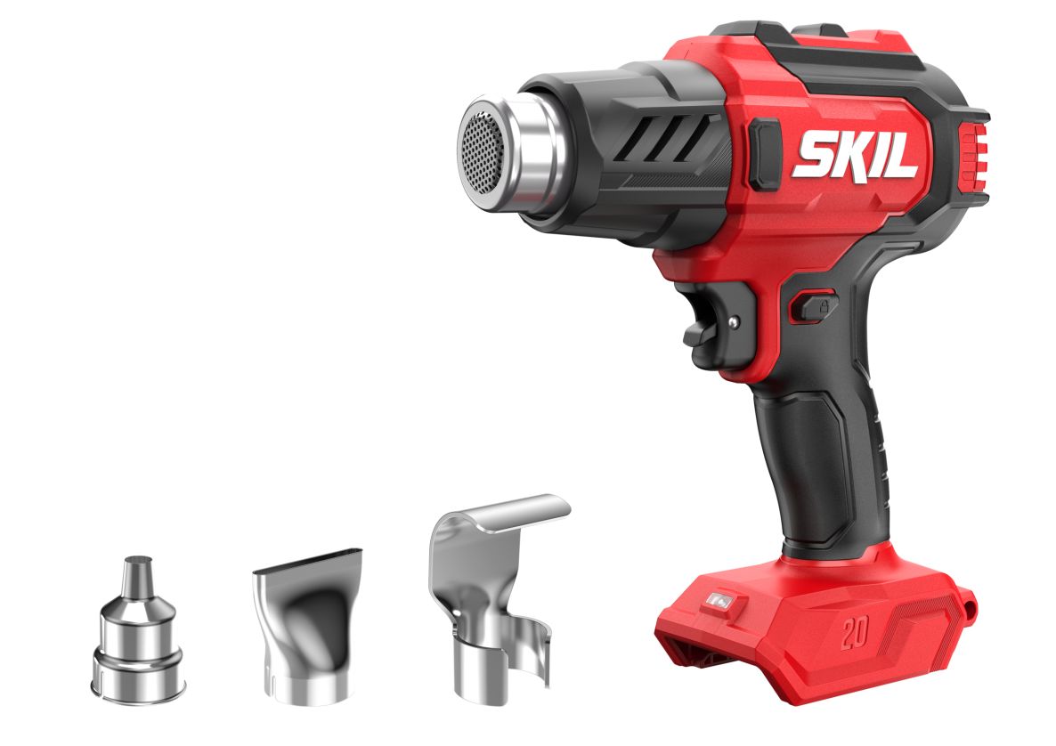 SKIL VA1E3981CA Accu Heteluchtpistool 20V excl. accu's en lader in doos