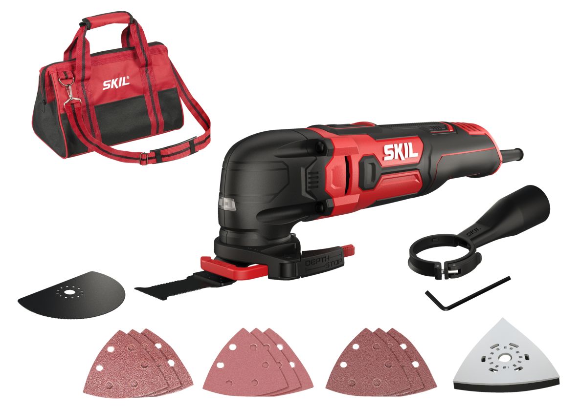 SKIL MF1E1491DB Multitool oscillerend 300W in tas + accessoires
