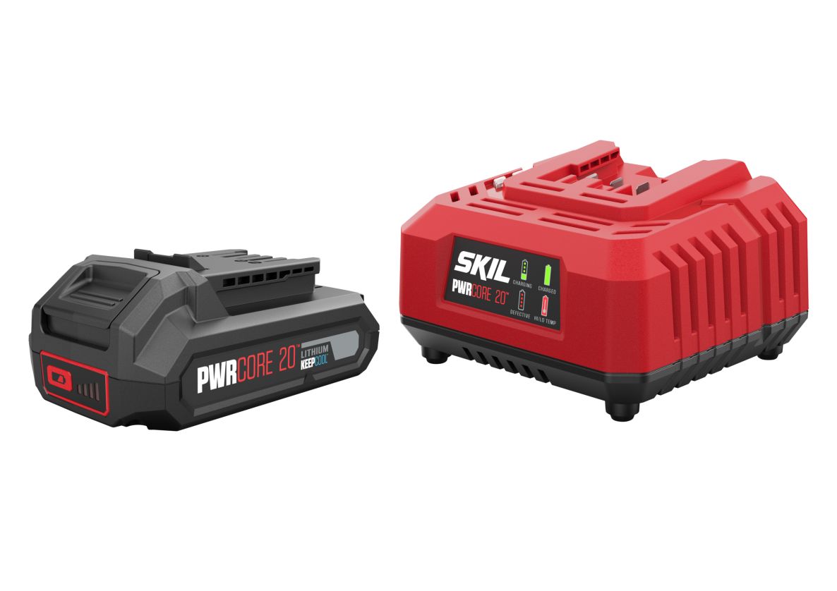 SKIL BC1E3110AA Starter set 20V 2,5Ah Keep Cool accu + lader PWRCORE 20