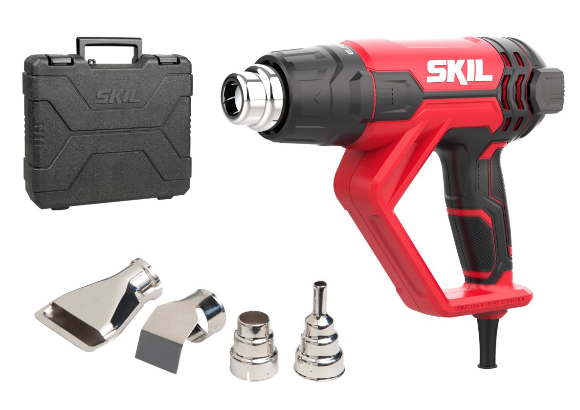 SKIL VA1E8040GA Heteluchtpistool 2000W in koffer + 4 mondstukken