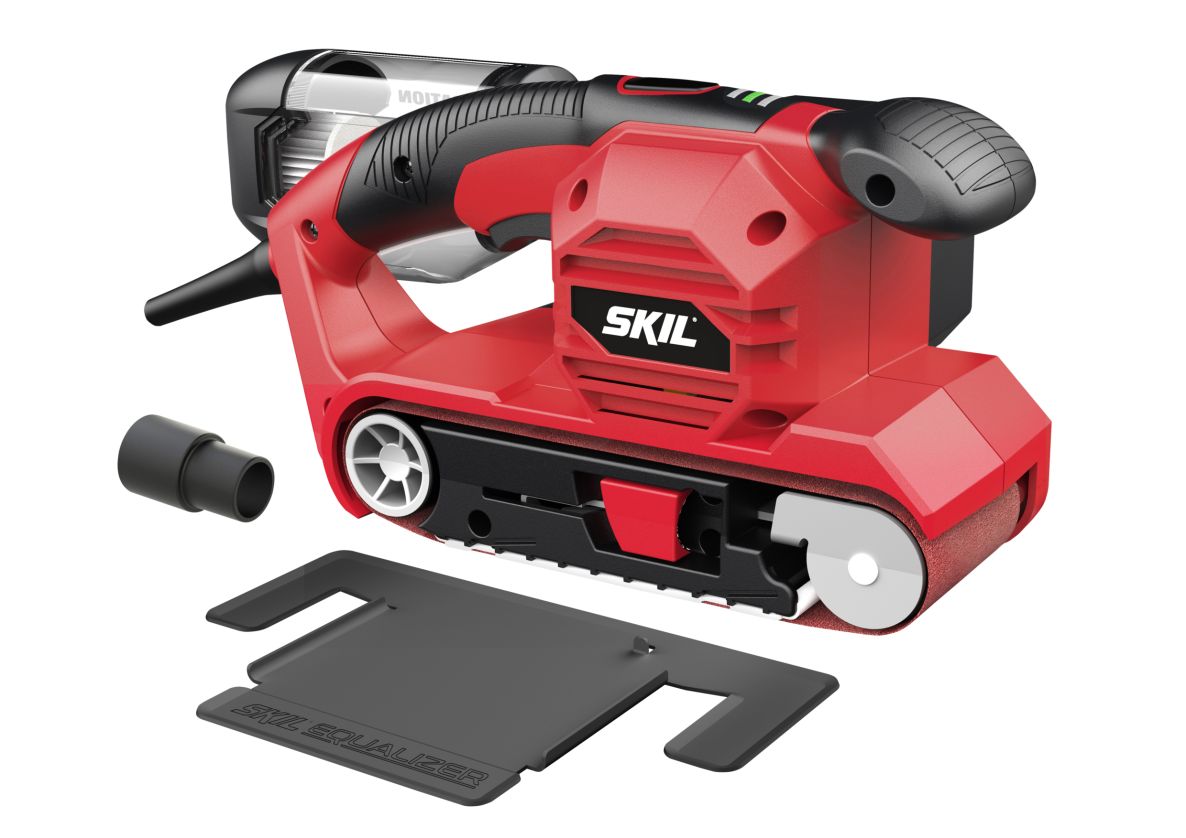 SKIL SR1E7615AB Bandschuurmachine 76mm x 457mm 710W + schuurraam