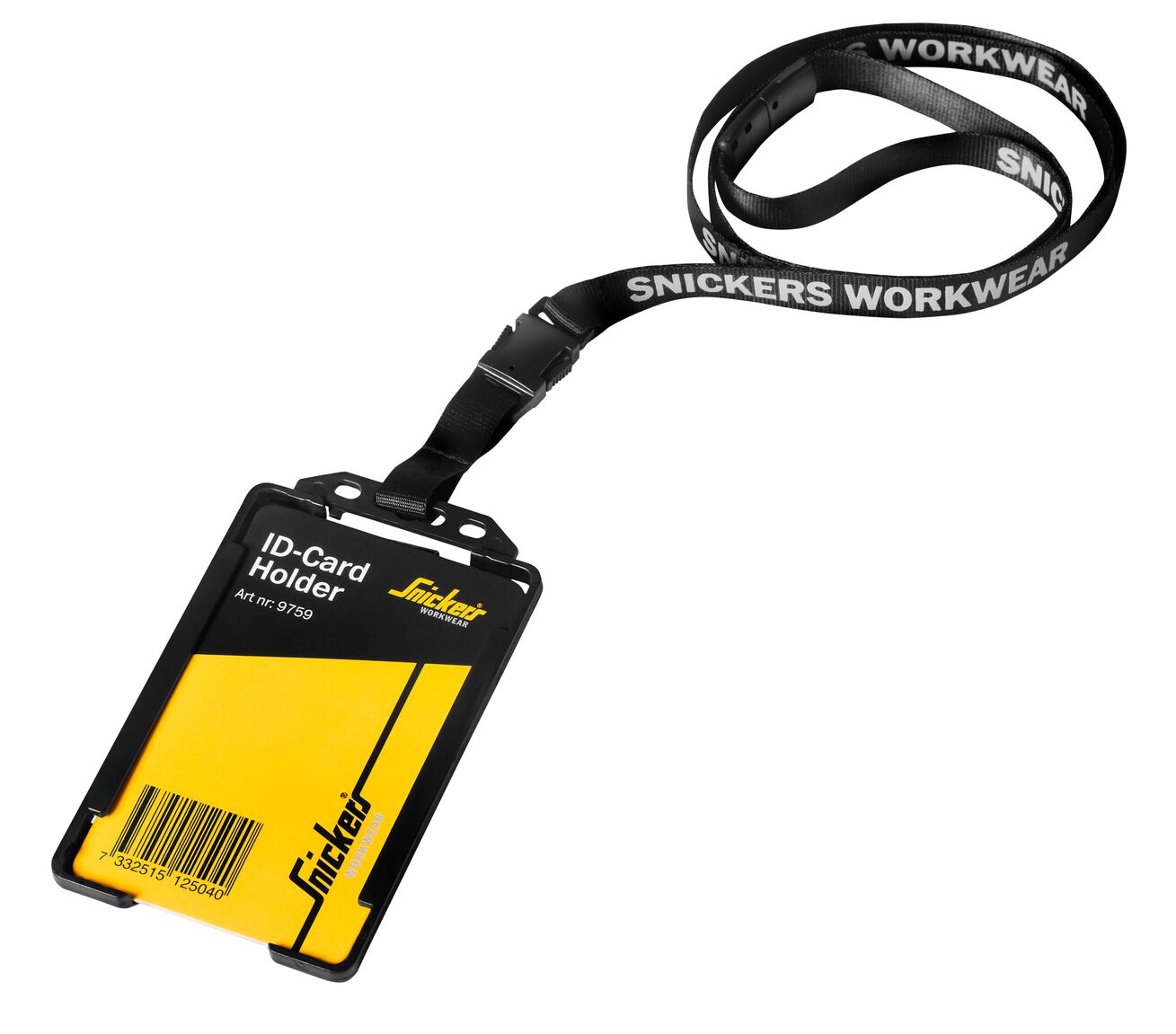Snickers Workwear 97590400000 ID Kaarthouder Zwart - (0400)