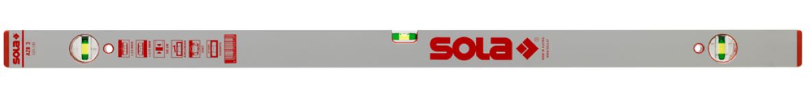 Sola 01013601 AZB3180 Alu blokwaterpas 180cm (3 libellen)