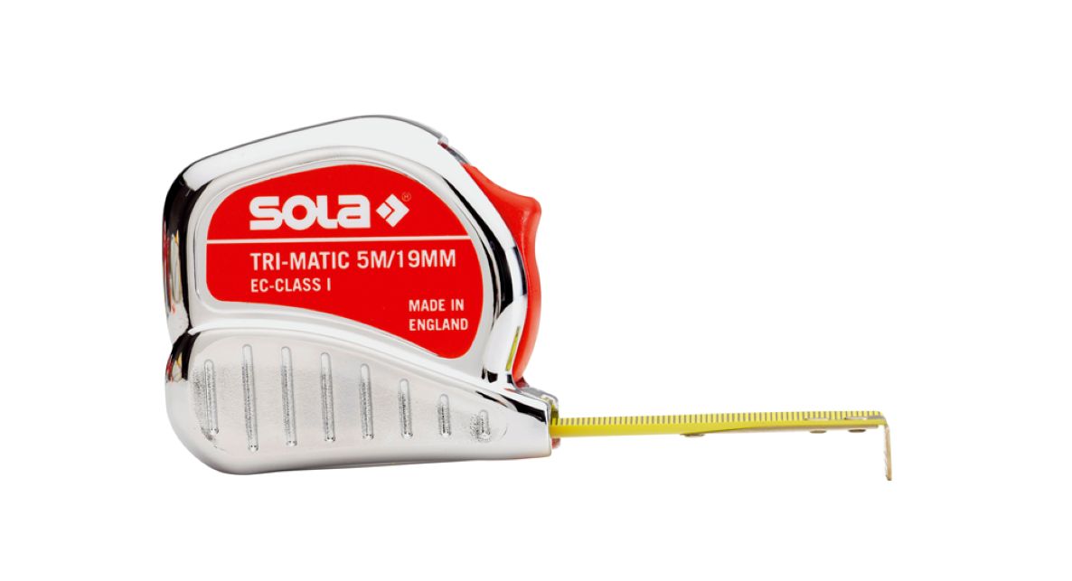 Sola 50023501 Tri-Matic Rolbandmaat 10 meter