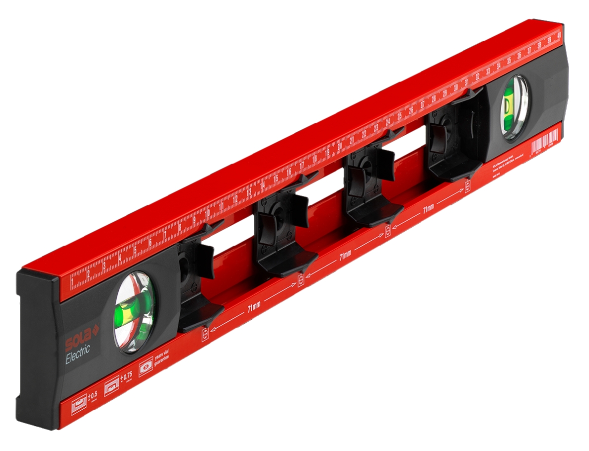 Sola 69057101 Electric Aftekenwaterpas 41cm (2 libellen)