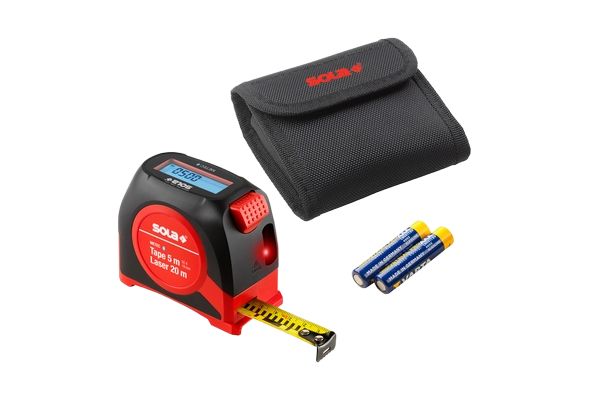 Sola 71510201 METEC Digitale rolbandmaat met laserafstandsmeter