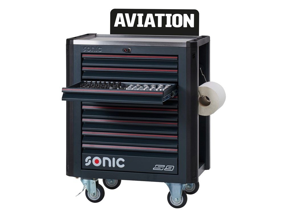 Sonic 726377 Gereedschapswagen gevuld | NEXT S9 | 263‑delig