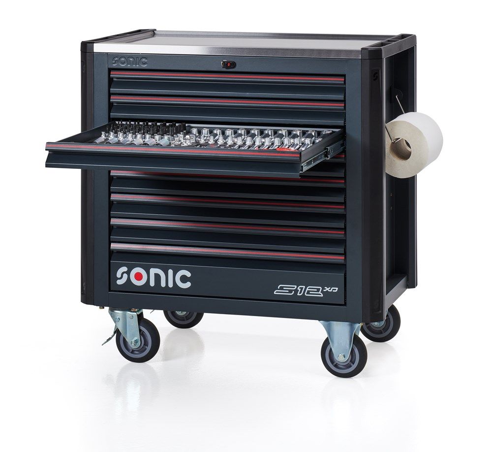 Sonic 788779 Gereedschapswagen Next S12D gevuld 887-delig