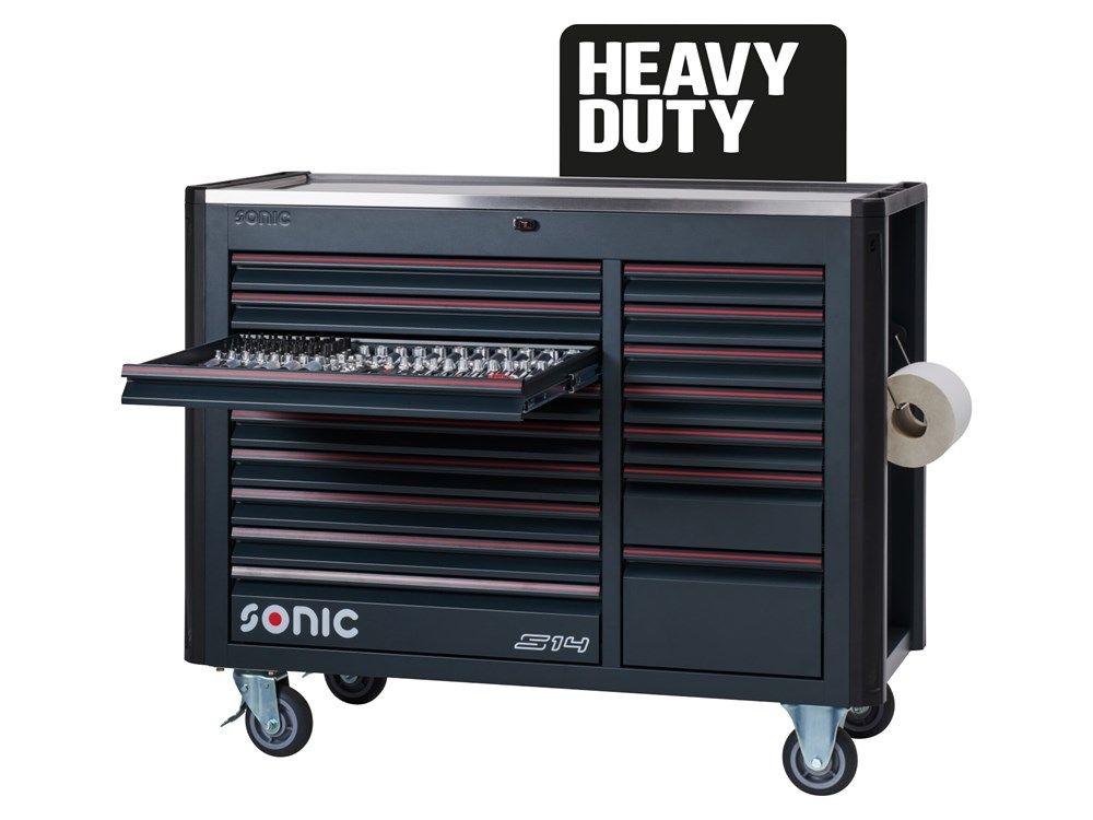 Sonic 792081 S14 Gereedschapswagen met 920-delig assortiment