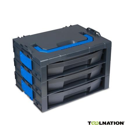 Sortimo 1000011327 I-BOXX Rack g 3-comp. Incl. LS-lade