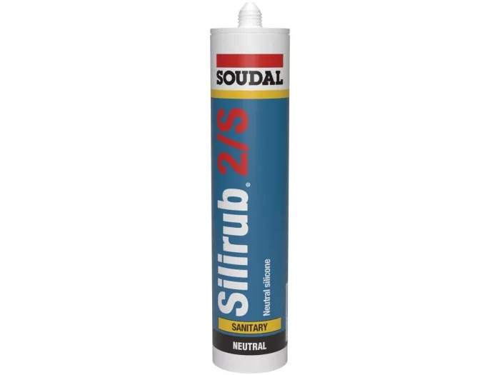 Soudal 102307 Silirub 2S Sanitair Silicone Kit RAL 1x300ml