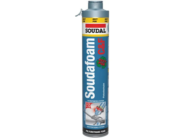 Soudal 110240 Soudafoam Click & Fix Recy pistoolschuim
