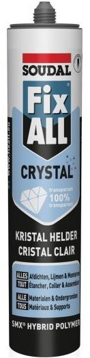Soudal 110980 Montagekit Fix - All Crystal Transparant 290ml