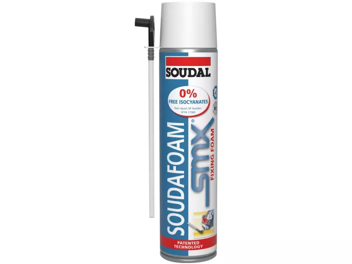 Soudal 113839 Soudafoam SMX schuim wit 500ml