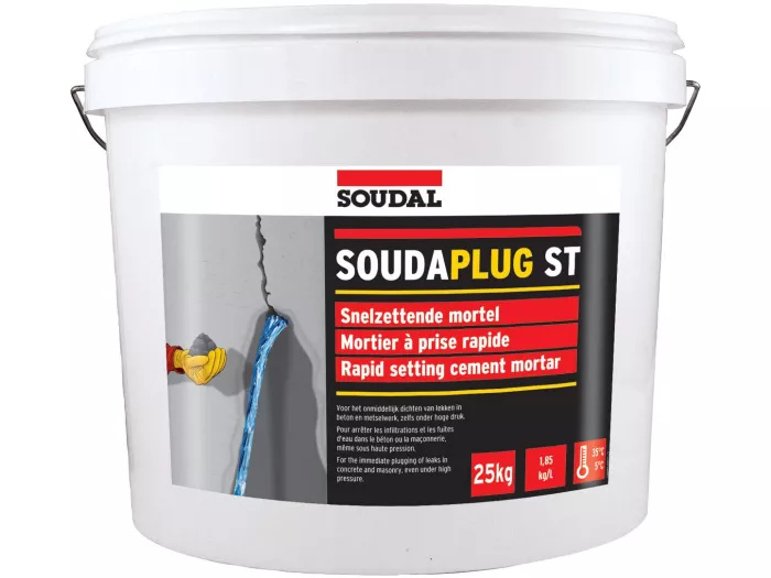 Soudal 126042 Soudaplug ST DFE Sneldrogend Mortel