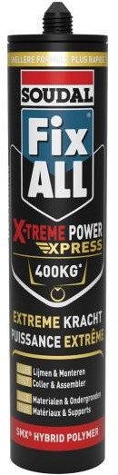 Soudal 154347 Montagekit Fix -All  X-Treme Power X-Press Wit 280ml