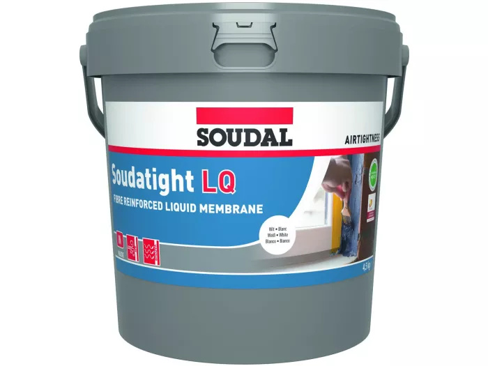 Soudal 145788 Soudatight LQ Brush Coating Kwastbaar polymeerpasta wit