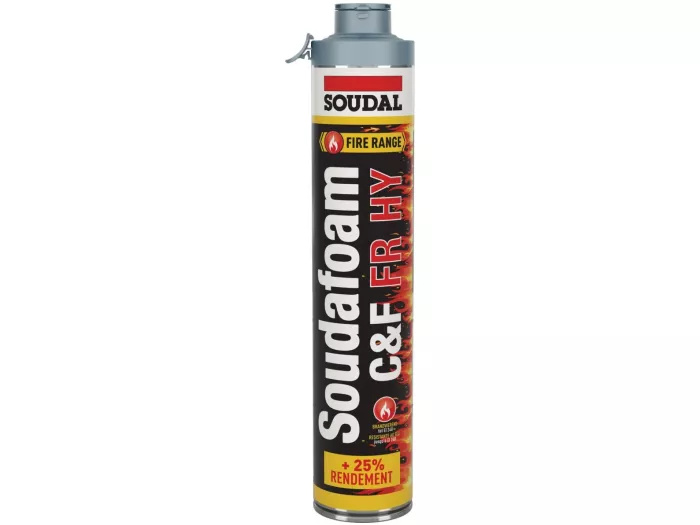 Soudal 146751 Soudafoam FR HY Click & Fix schuim 750ml
