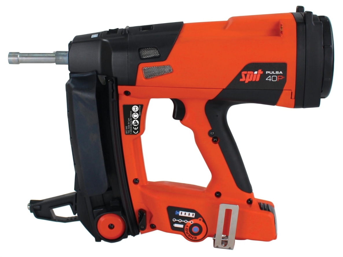 Spit 019652 Pulsa 40P+ Gastacker voor de aannemer 15-40 mm + extra zekerheid